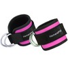 Double D-ring Ankle Cuff Straps Adjustable Leg Weight Wrist Belt