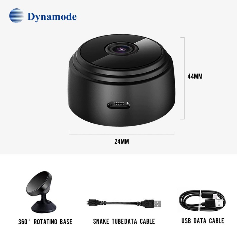 Dynamode Cam-c90 Wifi Cctv Ip 1080hd Wireless Camera With Motion