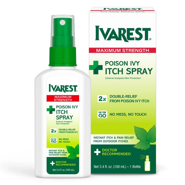 Ivarest Poison Ivy Itch Spray, Poison Ivy Spray, Poison Ivy