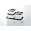 Thermos KC-SA380 BK My Food Container, Square Shape, 12.8 fl