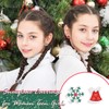 Snowflake Christmas Earrings for Women Christmas Tree Dangle Earrings Jingle