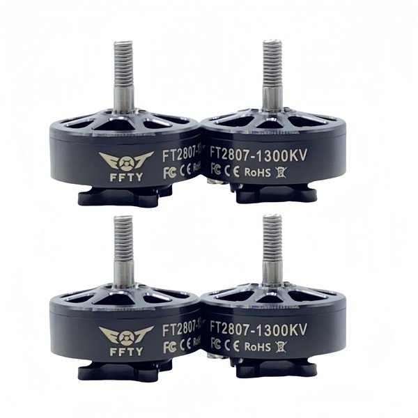 X2807 1300KV Brushless Motor Electric Motors 6S for 7inch Long