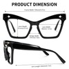 Zeelool Women's Classic Acetate Cat Eye Blue Light Blocking Glasses