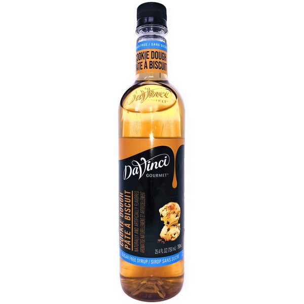 DaVinci Gourmet Sugar-Free Cookie Dough Syrup, 25.4 Fluid Ounce (Pack of 1)