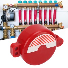 Joyzan Gate Valve Lockout Device, Gas Lock Out Device Tagout Rotating Plastic Water Hose Protector Padlock for Spigot Faucet Locks Outdoor Petroleum Casing Prevents Unauthorized Use and Vandalism