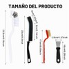 11 Pcs Cepillos de Limpieza para Grietas, Cepillo de Cerdas