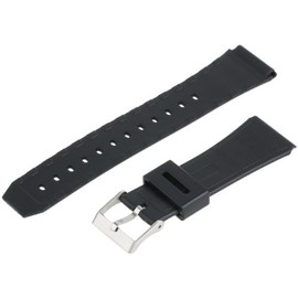 Voguestrap TX22G3 Allstrap 22mm Black Regular-Length Fits Casio Data Bank Watchband