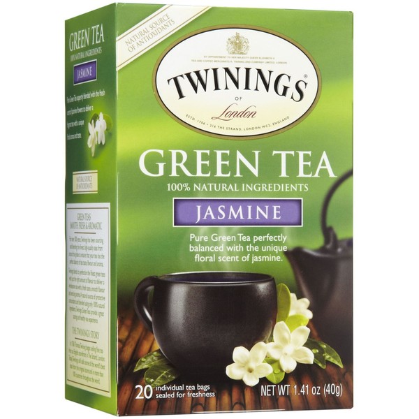 Jasmine/Green Tea Twinings Teas 20 Bag