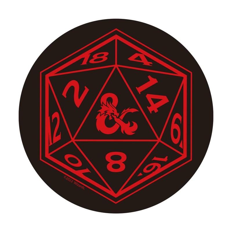Dungeons & Dragons Gaming Mat and Coaster Set
