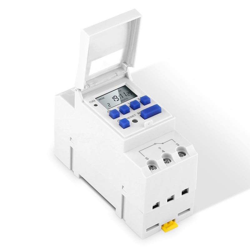 DIN Rail Digital Programmable Timer Switch, THC15A Digital Timer Switch