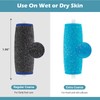 10 Pack Replacement Roller Heads for amop-Pedi Perfect Refills Include