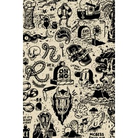 Tattoo Flash Fitness Log: Gym workout exercise tracker log book