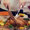 Meat Fork Made of Stainless Steel, Grill Fork Servier, Carving