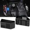 DIAMOOKY Upgraded Metal Magnetic Center Console Organizer for Jeep Wrangler