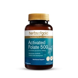Herbs of Gold Activated Folate 500 Cap X 60