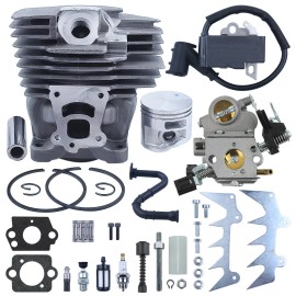For STIHL Fit Stihl MS362 MS362C 47mm Cylinder Piston Kit Carburetor 11400201200