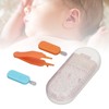 Baby Ear Nose Cleaner Set TPR Portable Double Head Safely
