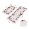 LEEVAN Kitchen Rug Set of 2, Washable Kitchen Mat for