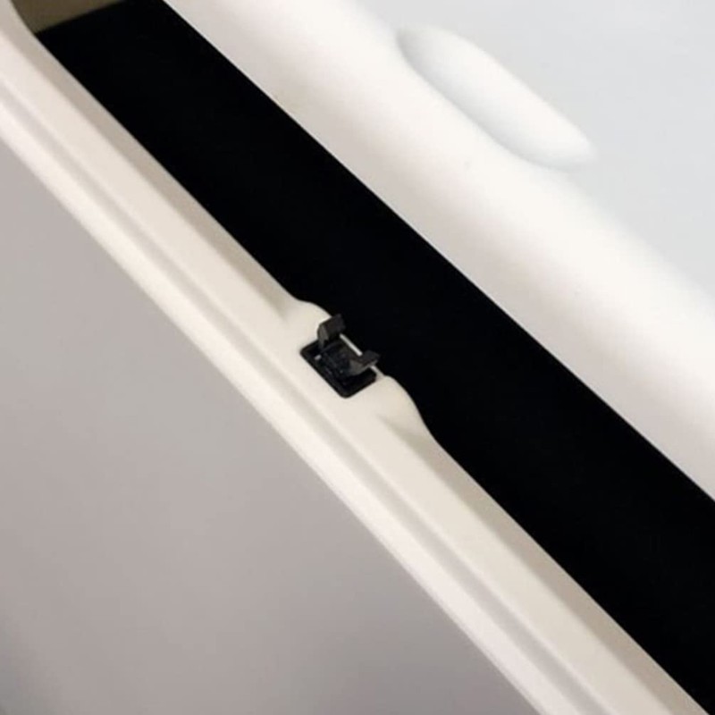 Operitacx 60 Pieces Wheelie Bin Switch Buckles Plastic Trash Bin