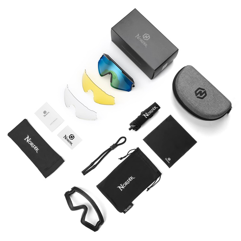 Nordik Ragnar 2 in 1Goggle + Sunglass