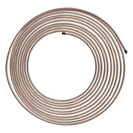 4LIFETIMELINES Copper Coated Steel Tubing Coil, 3/16 x 25