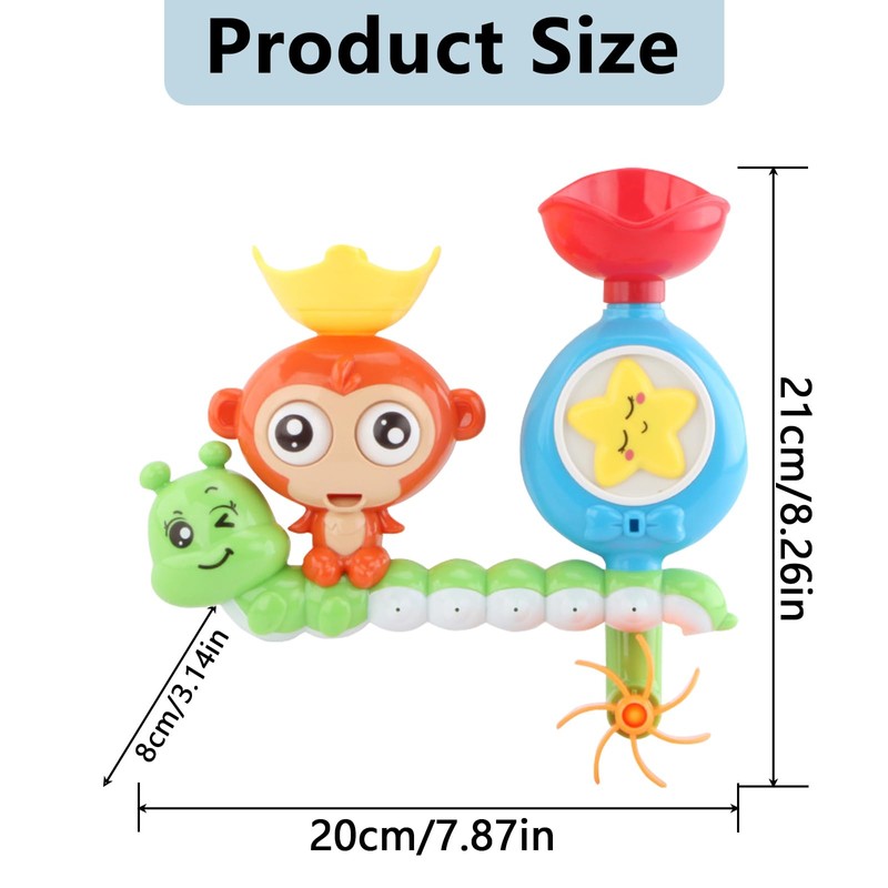 INHEMING Bath Toy Set, Bath Toy, Children's Water Shower Bath
