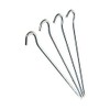 Summit 4 Pack of Steel Hook Pin Tent Camping Pegs