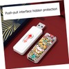KOMBIUDA 32gb USB Drive Flash Drive with Buckle Portable u