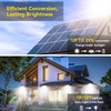 TECKNET Super Bright Solar Lights Outdoor 3 Pack, 2×231 LED