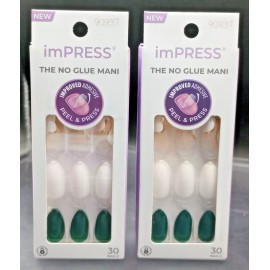 imPRESS (2 Pack) KISS imPRESS -Press-On Nails No Glue Needed #90937 IMM42 - 30 Ct. Ea.