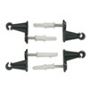 Windhager Wall Mount for Trellis 4 Pieces Green 32 x