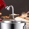Namvo Stainless Steel Spiral Dough Hook Replacement Quart Bowl-Lift Stand