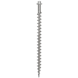 Penetrator 26" Aluminum Screw Earth Anchor-Holds up to 4,500lbs