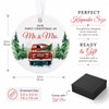 First Christmas Married Couple Christmas Ornament 2026 Wedding Gifts Mr