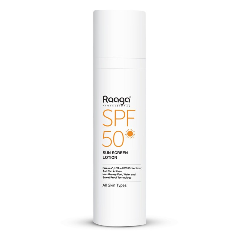 Raaga Professional Loción Protectora Solar Raaga Fps 50 De Amplio