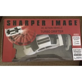 Sharper Image White Sharper Image Turbo Remote Control Drifter Car Fully Functional Racing New