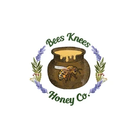 Bees Knees Honey Company - Gourmet Honey (1 Pound, Pure Colorado Mountain Wildflower Honey)