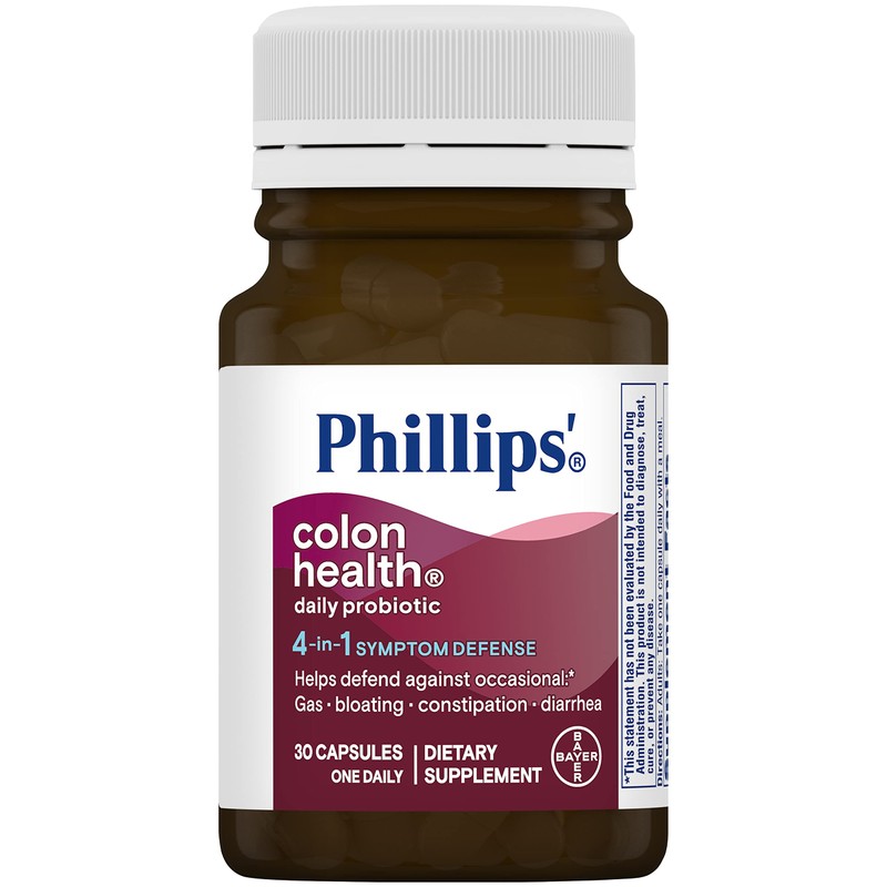 Phillips' Colon Health Probiotic Capsules, 30 Count Bottle - Pack