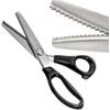 Serrated Scalloped Edge Pinking Shears, Multifunction Stainless Steel Shears Tailor