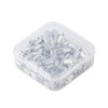 INCREWAY 200pcs M1.5 Aluminum Sleeves Clip Single Oval Hole Cable