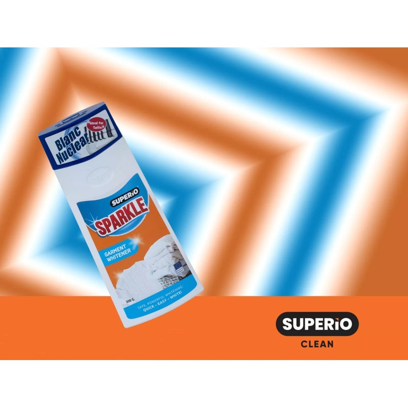 Superio Garment Whitener Wool Cleaner for most fabrics 10.5 Oz,