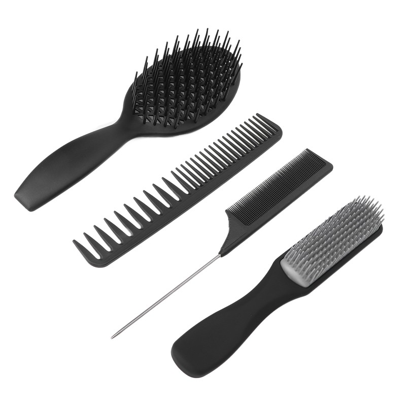 4pcs Multifunctional Hair Comb Set Tail Comb Tail Comb 9