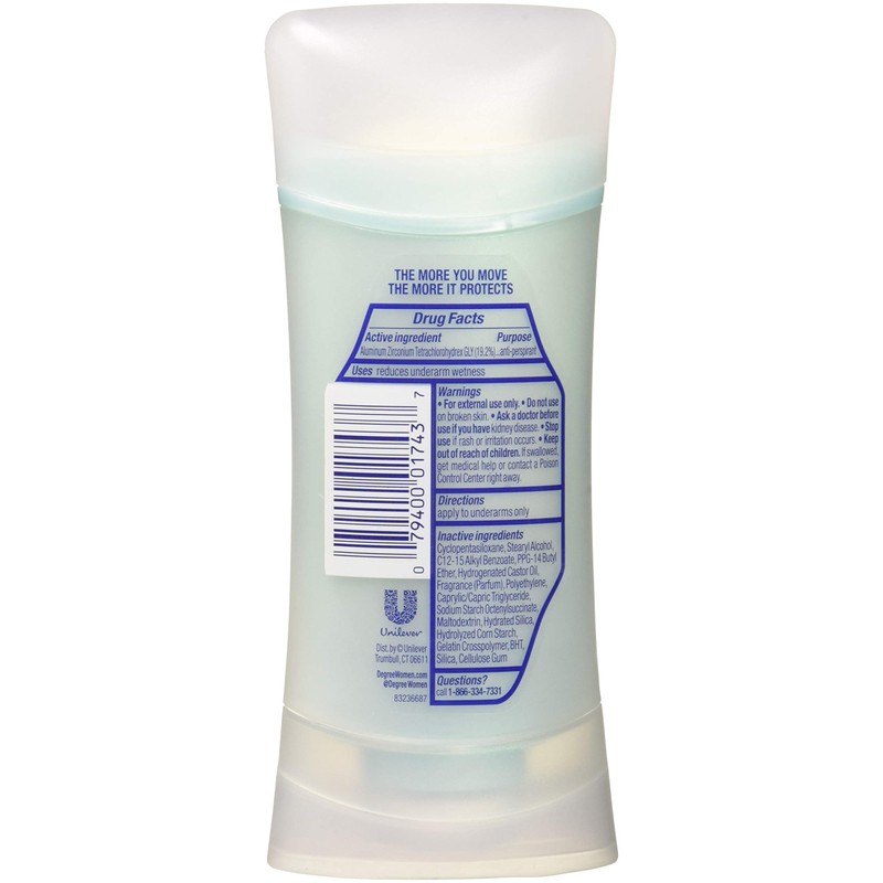 Degree Women Antiperspirant Deodorant Stick Sexy Intrigue 2.6 oz(Pack of