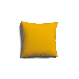 Schlafgut Easy Jersey Cushion Cover, 40 x 40 cm, Yellow Deep with 100% Cotton, Super Soft & Breathable Pillowcase