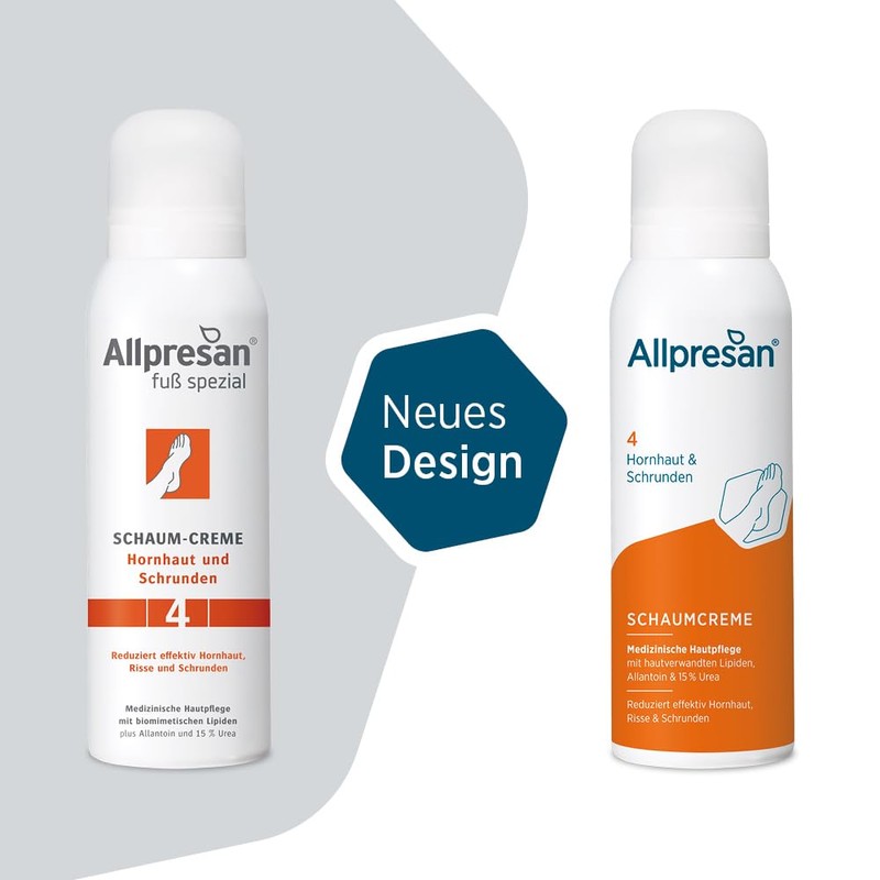 Allpresan Foot Special No. 4 Foam Cream Callus and Cracks
