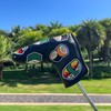 Black Golf Putter Cover Japanese Sushi,Blade Putter Headcover