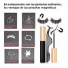Kit de Pestañas Magnéticas 3d Impermeables 10 Pares
