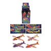 Henbrandt 12 MINI SUPER HERO KIDS BOYS GLIDERS GOODY PARTY