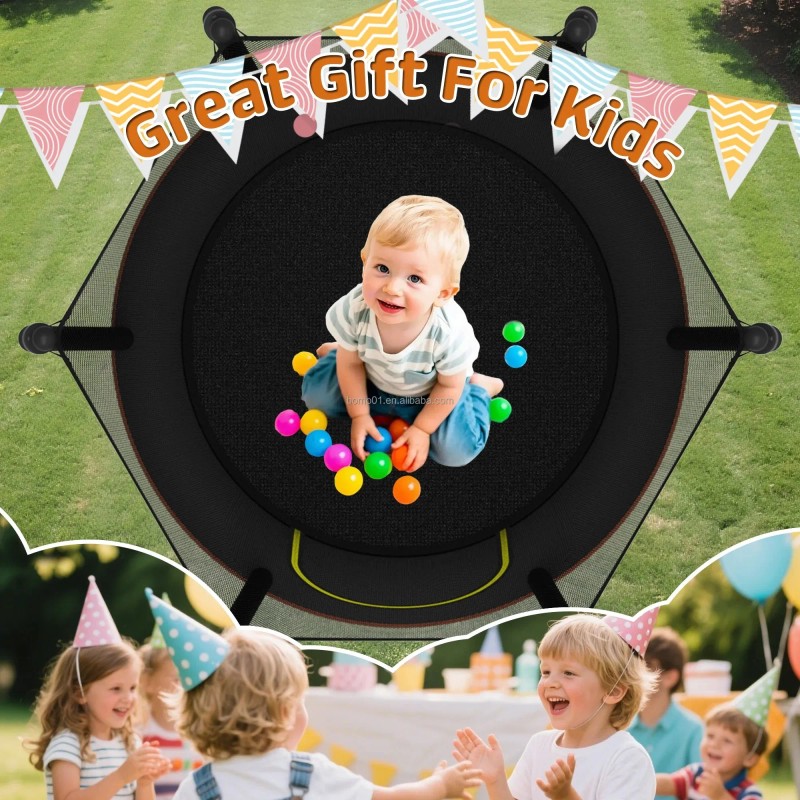 Zoshine 60" High Quality Commercial Outdoor Large Trampoline with Polypropylene
