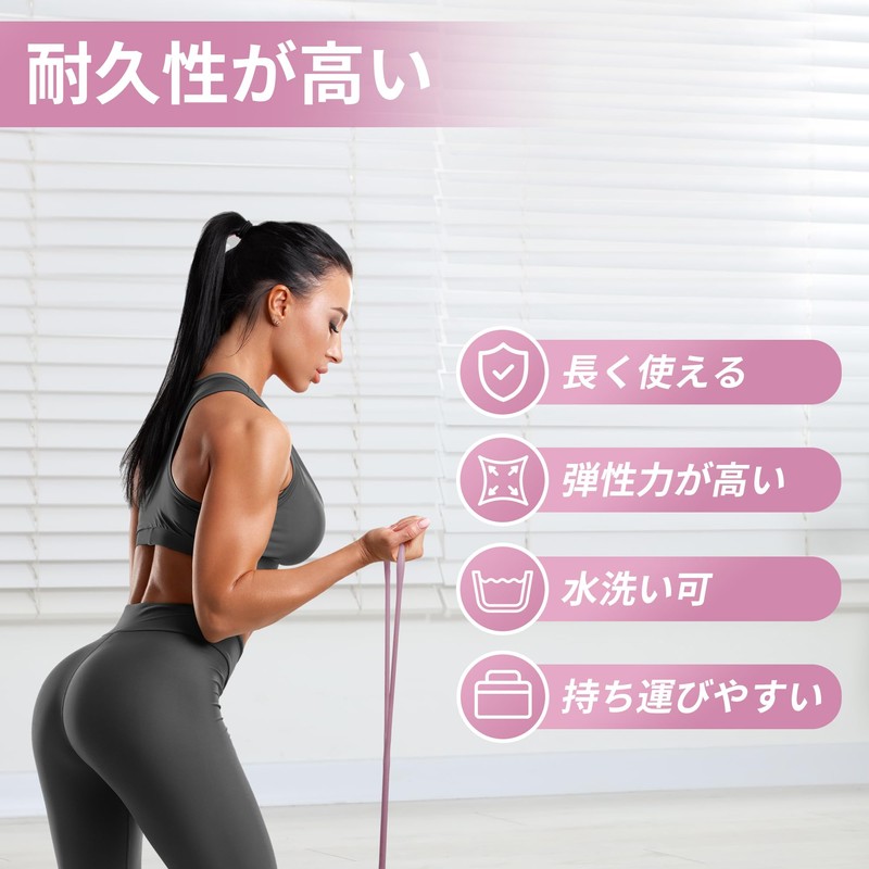 TheFitLife Stretch Tube Stretch Band Exercise Fitness (Purple)